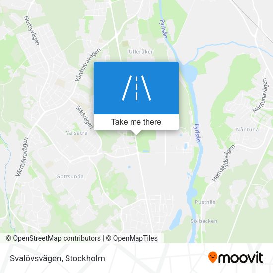 Svalövsvägen map