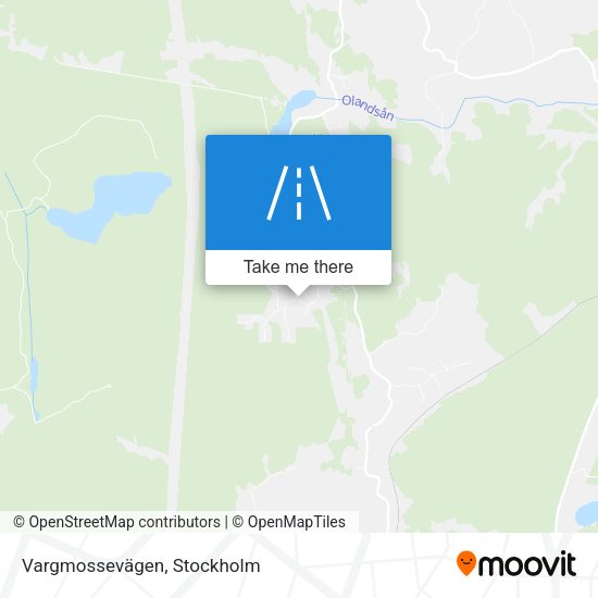 Vargmossevägen map