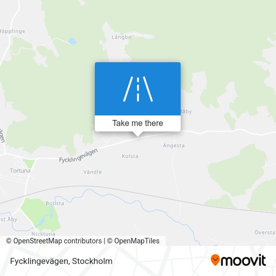 Fycklingevägen map