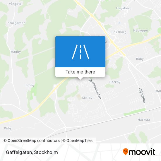 Gaffelgatan map