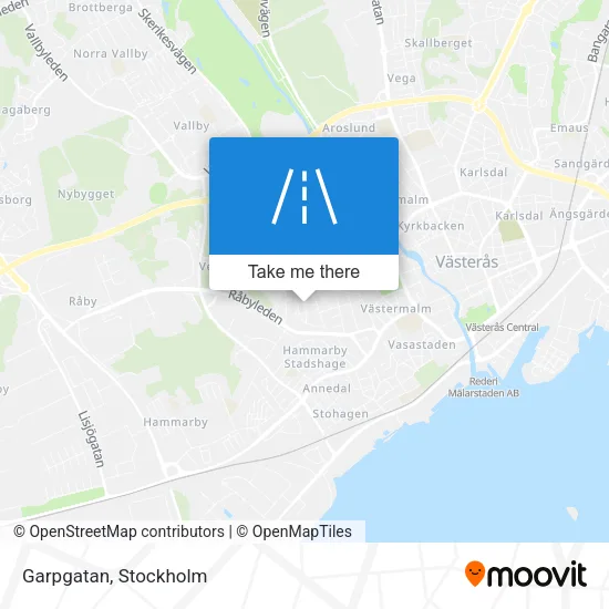 Garpgatan map