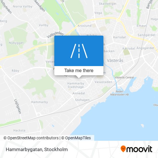 Hammarbygatan map