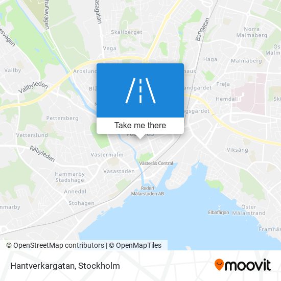 Hantverkargatan map