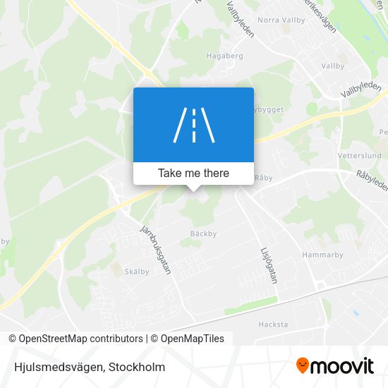 Hjulsmedsvägen map