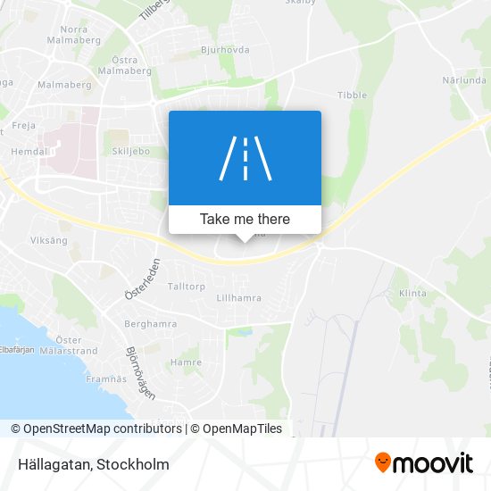 Hällagatan map