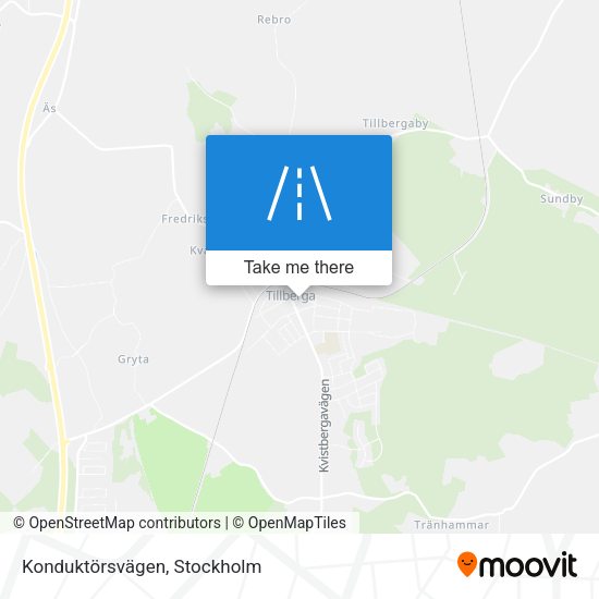 Konduktörsvägen map