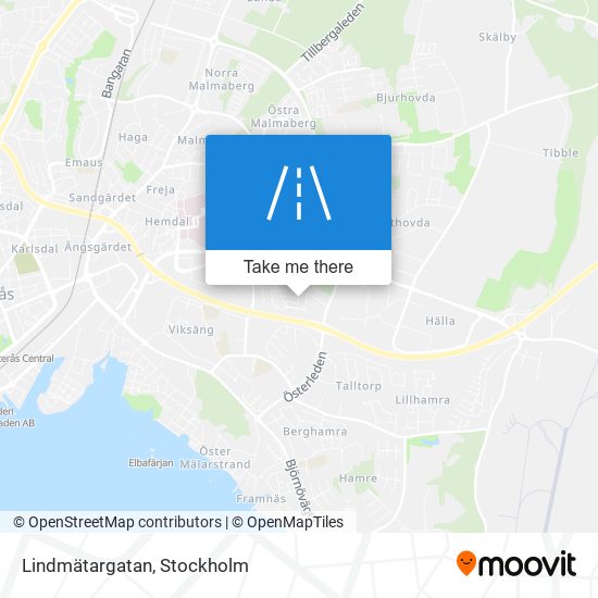 Lindmätargatan map