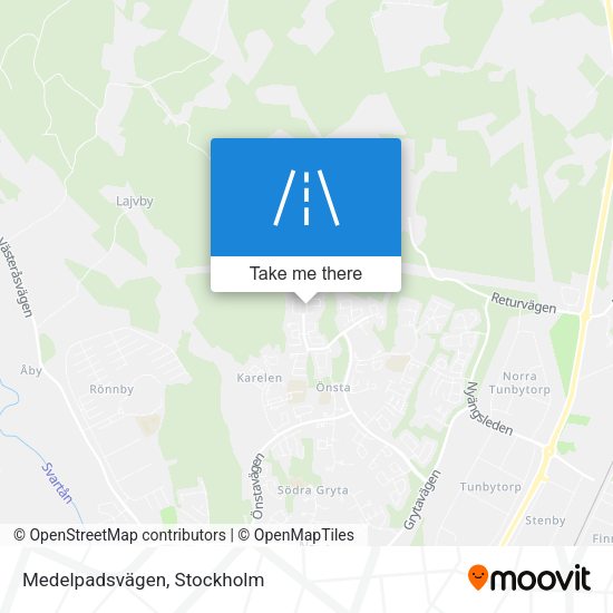 Medelpadsvägen map