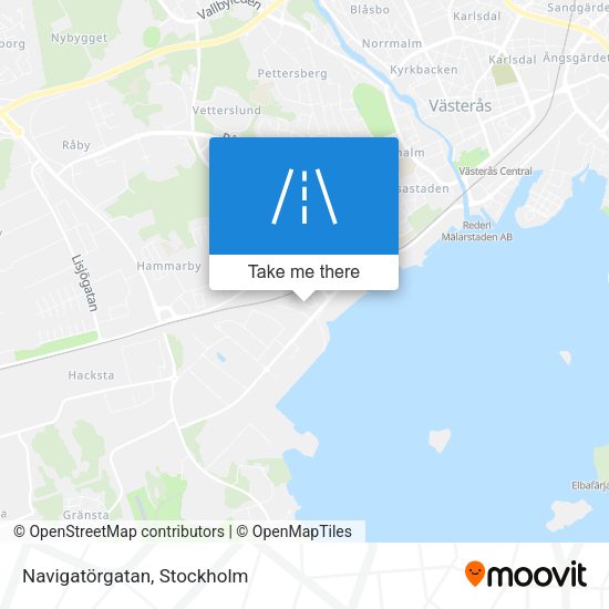 Navigatörgatan map