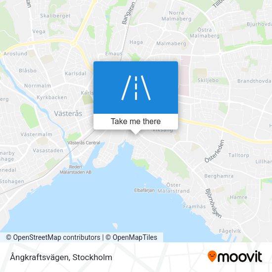 Ångkraftsvägen map