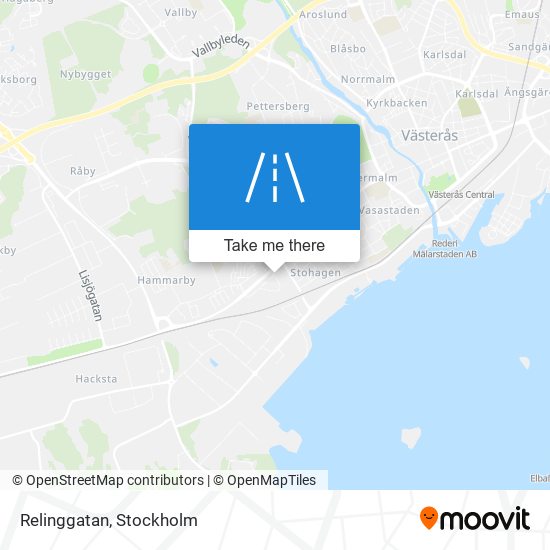 Relinggatan map