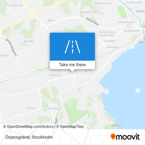 Örjansgränd map