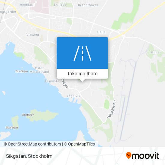 Sikgatan map