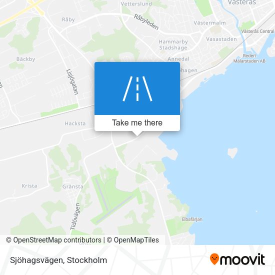 Sjöhagsvägen map