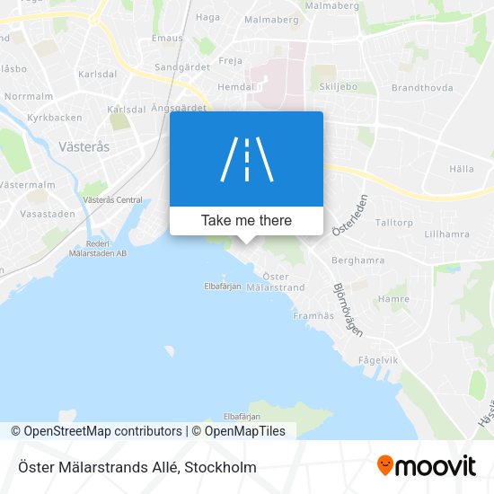 Öster Mälarstrands Allé map