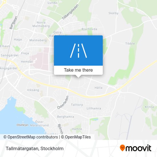 Tallmätargatan map