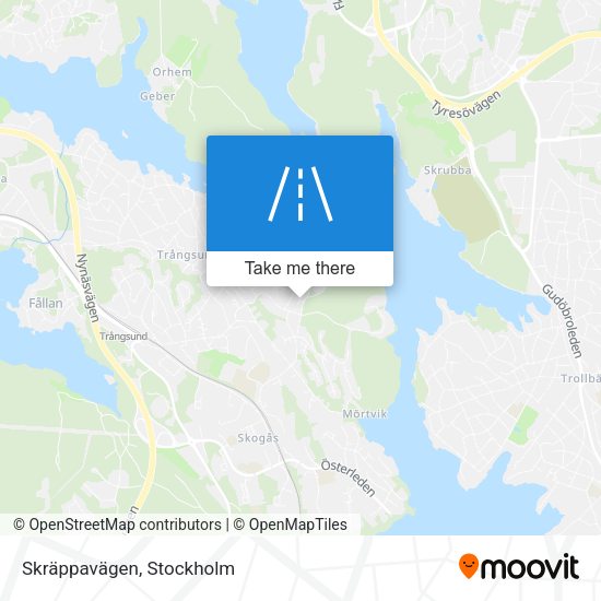 Skräppavägen map