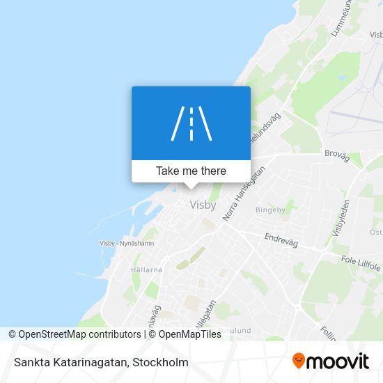 Sankta Katarinagatan map