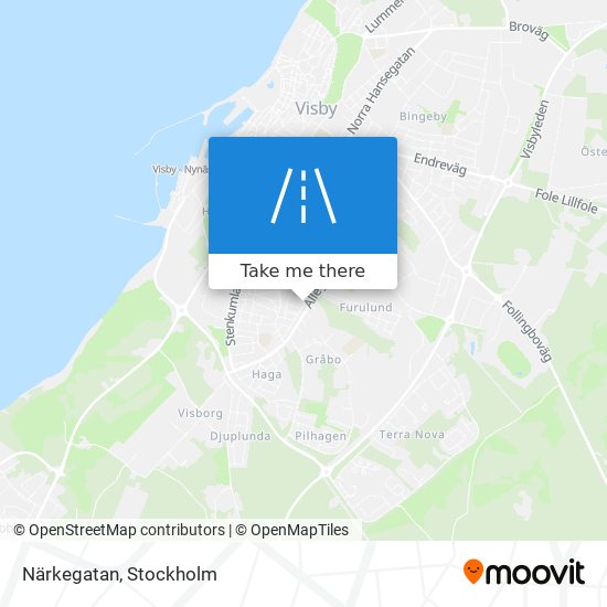 Närkegatan map