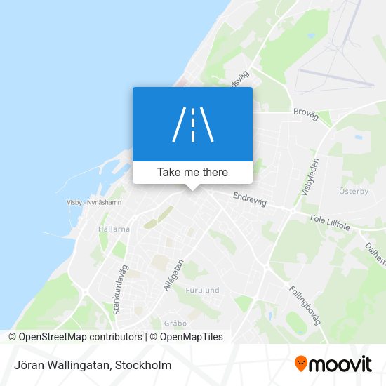Jöran Wallingatan map