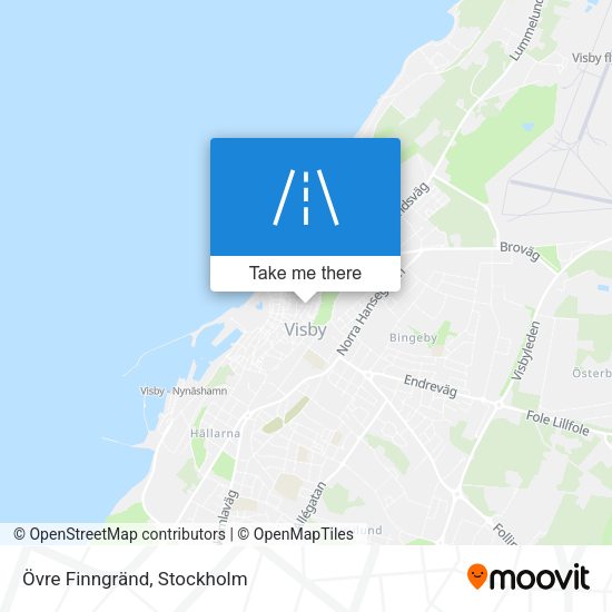 Övre Finngränd map