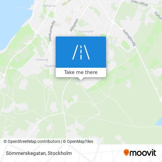 Sömmerskegatan map