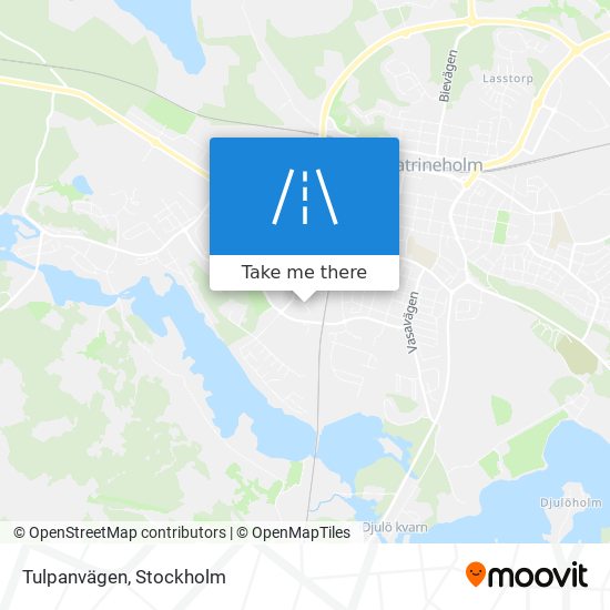 Tulpanvägen map