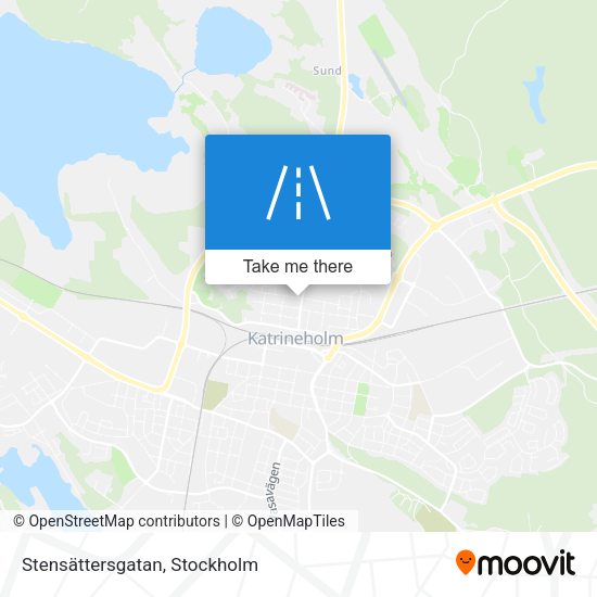 Stensättersgatan map