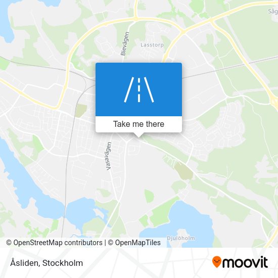 Åsliden map