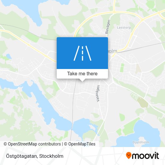 Östgötagatan map