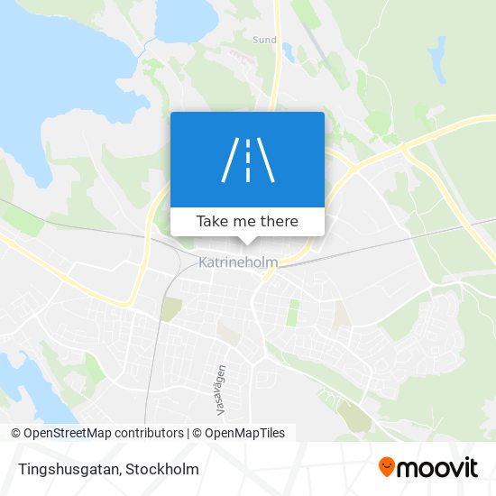 Tingshusgatan map