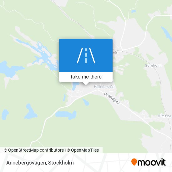 Annebergsvägen map