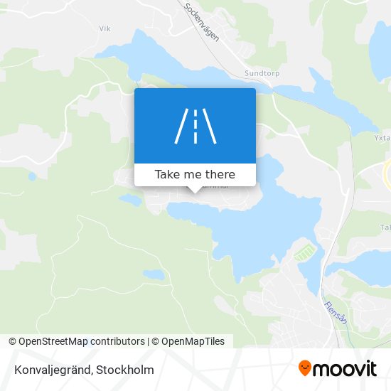 Konvaljegränd map