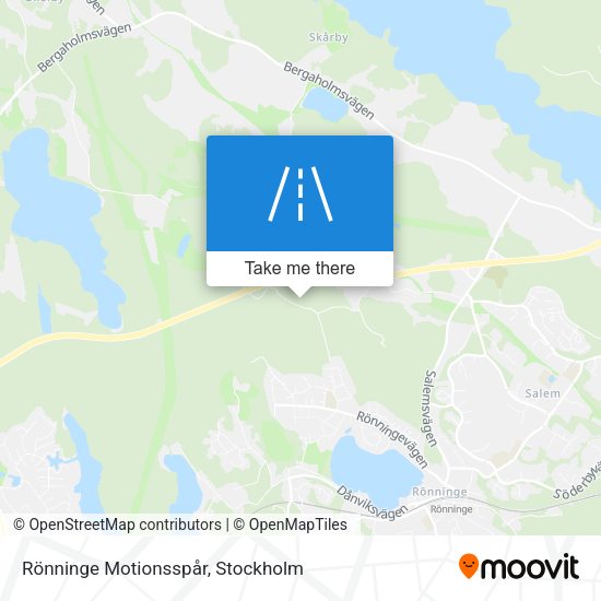 Rönninge Motionsspår map