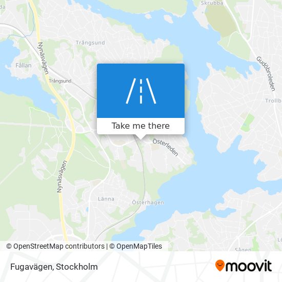 Fugavägen map