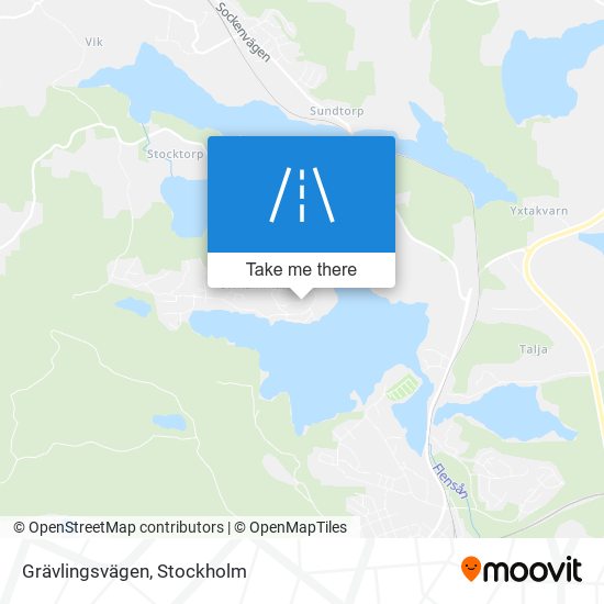 Grävlingsvägen map