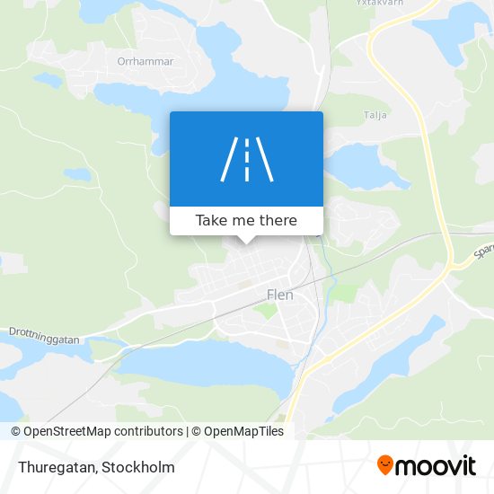 Thuregatan map