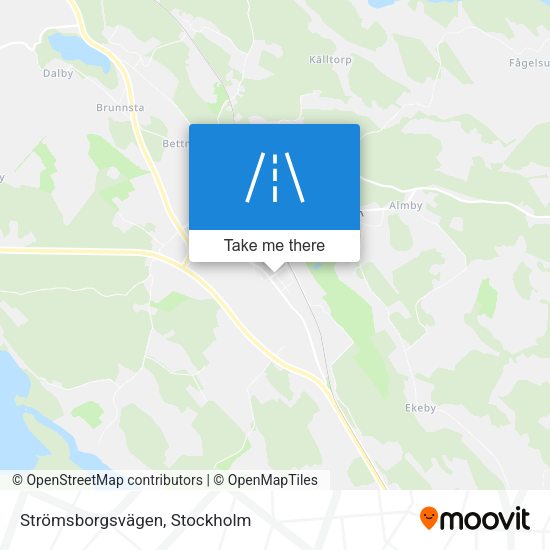 Strömsborgsvägen map