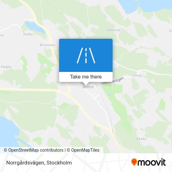Norrgårdsvägen map