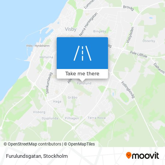 Furulundsgatan map