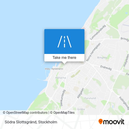 Södra Slottsgränd map