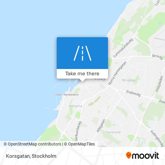 Korsgatan map