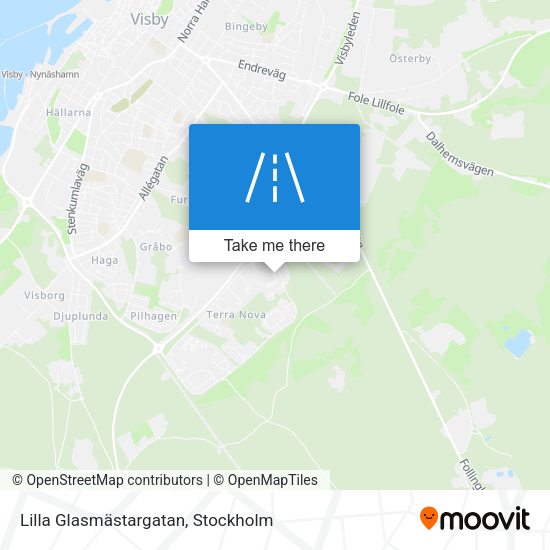 Lilla Glasmästargatan map