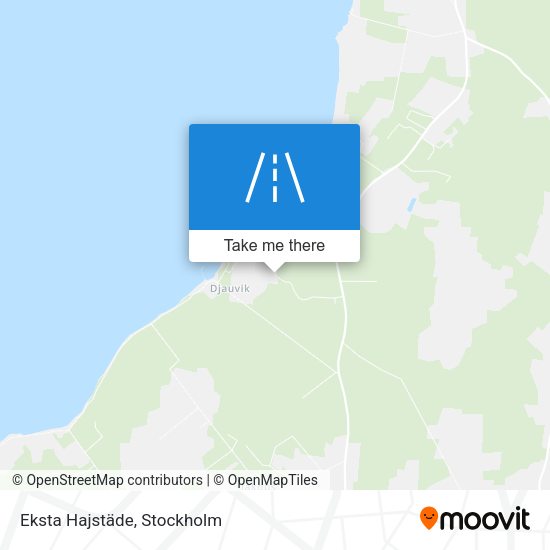 Eksta Hajstäde map