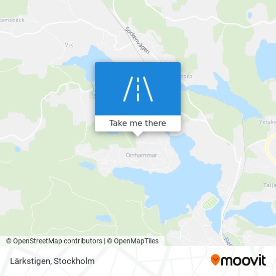 Lärkstigen map