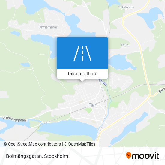 Bolmängsgatan map