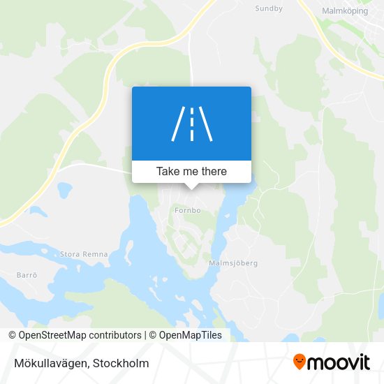 Mökullavägen map