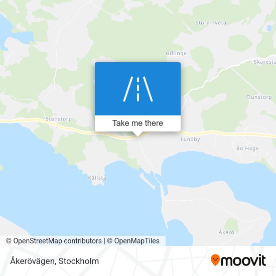 Åkerövägen map