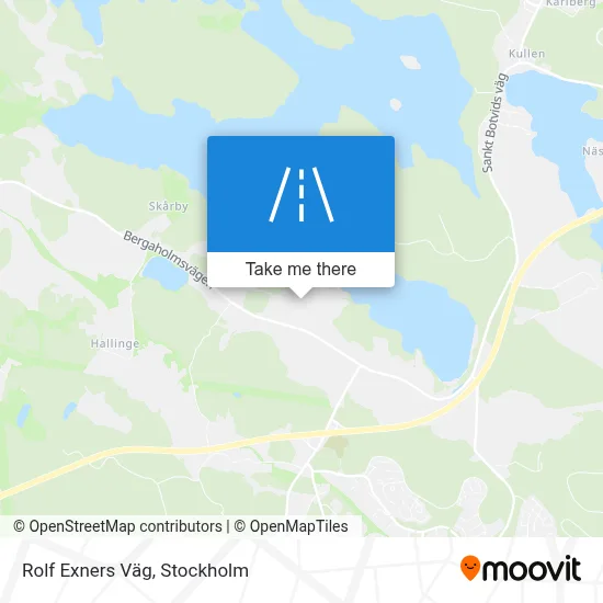 Rolf Exners Väg map