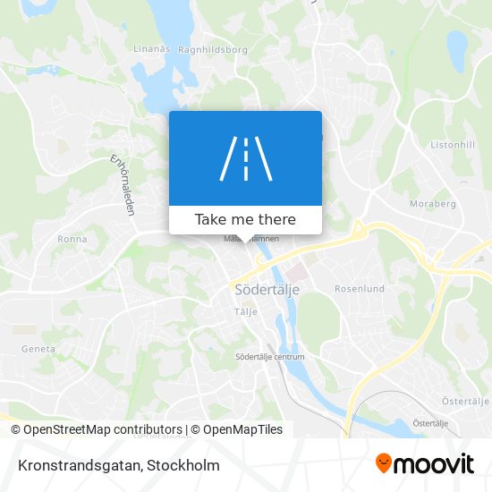 Kronstrandsgatan map